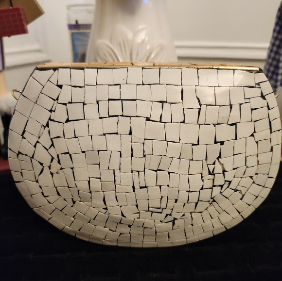 RAMLA  Handmade Mosaic  Bag. - Picture 4 of 9